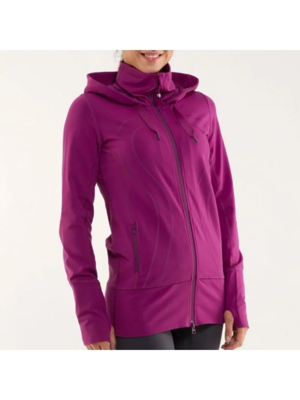 Lululemon Stride Jacket Dew Berry